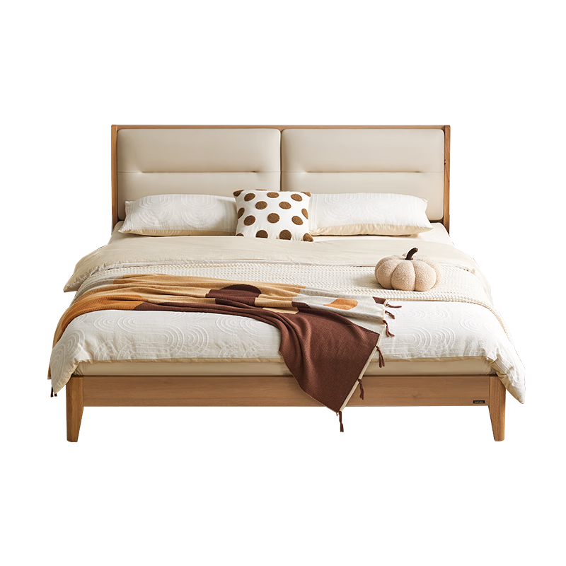 ���ڲ�����ȫ�ѼҾ��ִ���Լ��ͷ������������1.8��x2��˫�˴󴲼���ʵľ�߽Ŵ� ԭľɫ|1.8�������� 1257.14Ԫ(������)