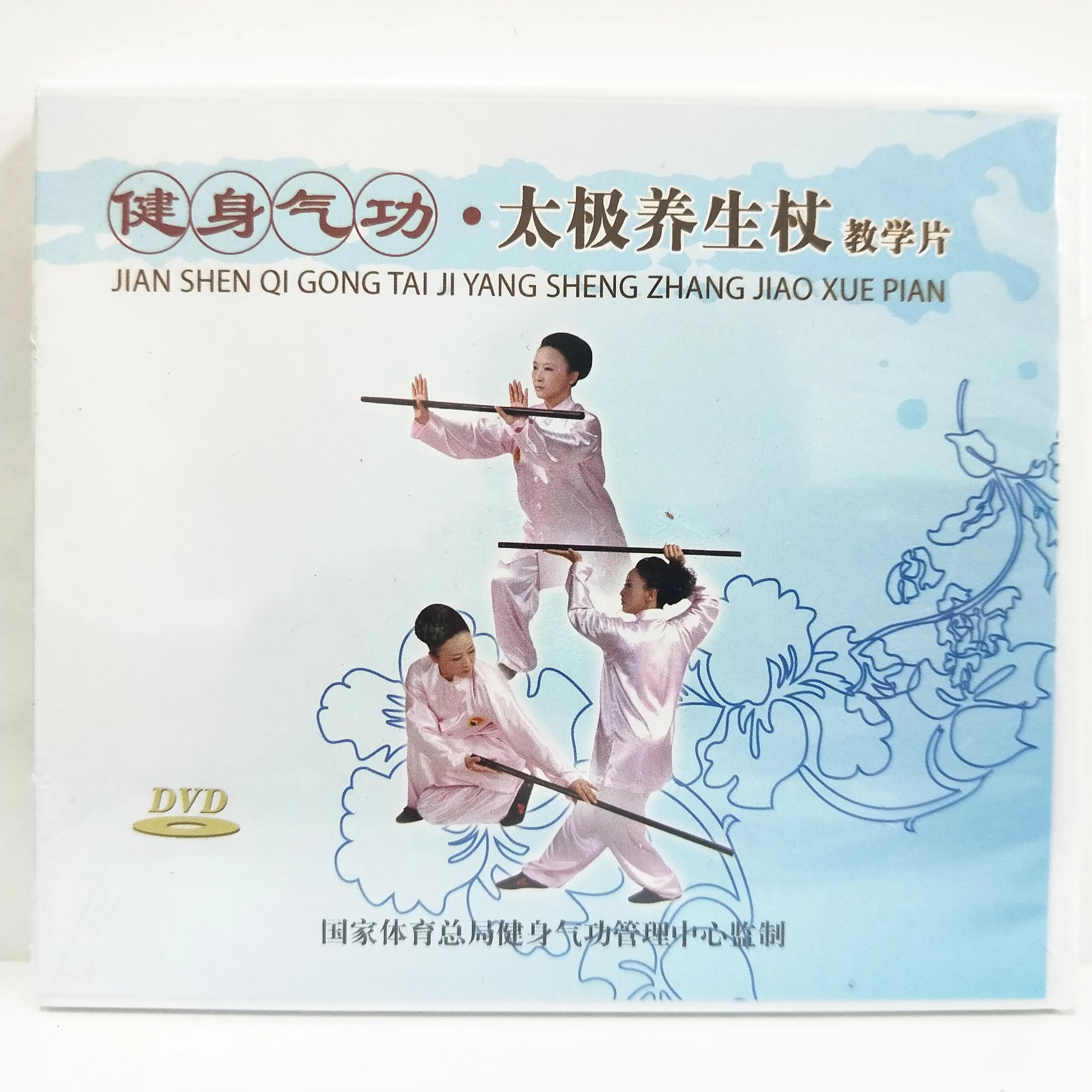 健身气功太极养生杖教学片