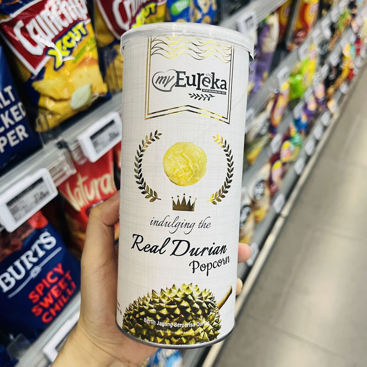 ole精品超市悠乐嘉爆米花70克奶酪味焦糖味咸蛋味榴莲味 奶酪味