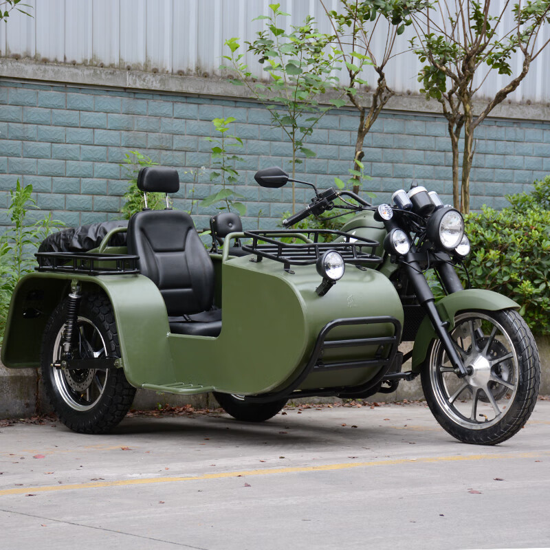 全新边三轮摩托车水冷300cc偏三轮侧三轮侉子摩托机车国四版电喷 发货