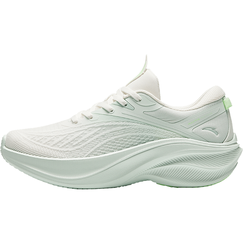 安踏葉子5丨輕質(zhì)厚底跑步鞋女鞋輕便回彈減震耐磨增高運動鞋