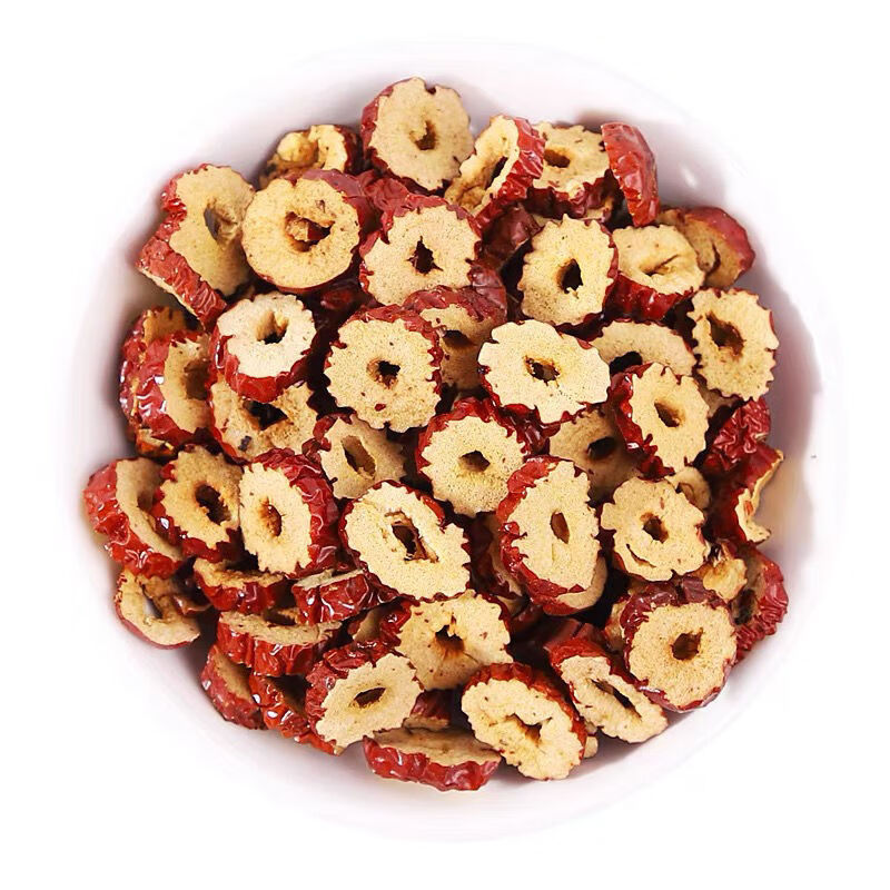 吉品到新疆枣圈罐装红枣去核红枣片无核若羌红枣瓶装嘎嘣脆红枣干片泡水 【枣圈】2罐