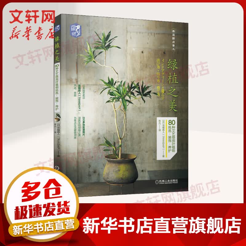绿植之美 80种文艺感观叶植物挑选·装饰·养护