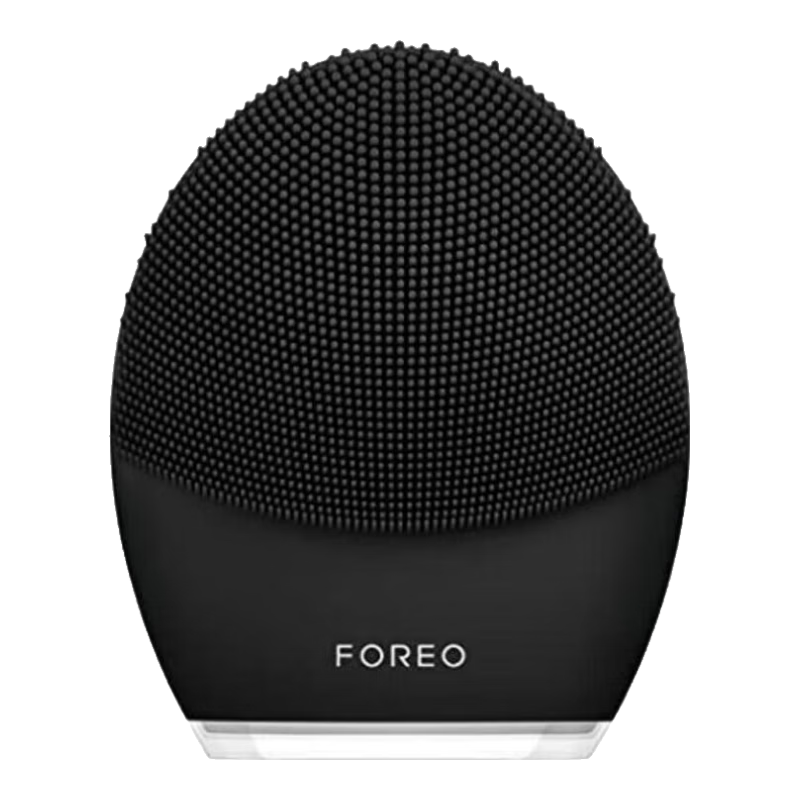 斐珞尔（FOREO）露娜洗脸仪LUNA 3净透洁面仪平衡油脂洗脸仪电动清洁毛孔洗脸神器 男士版黑色