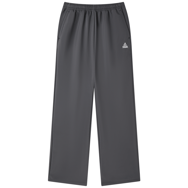 匹克運動(dòng)長(cháng)褲男秋季寬松跑步防潑水梭織戶(hù)外加絨百搭休閑褲子DF354001