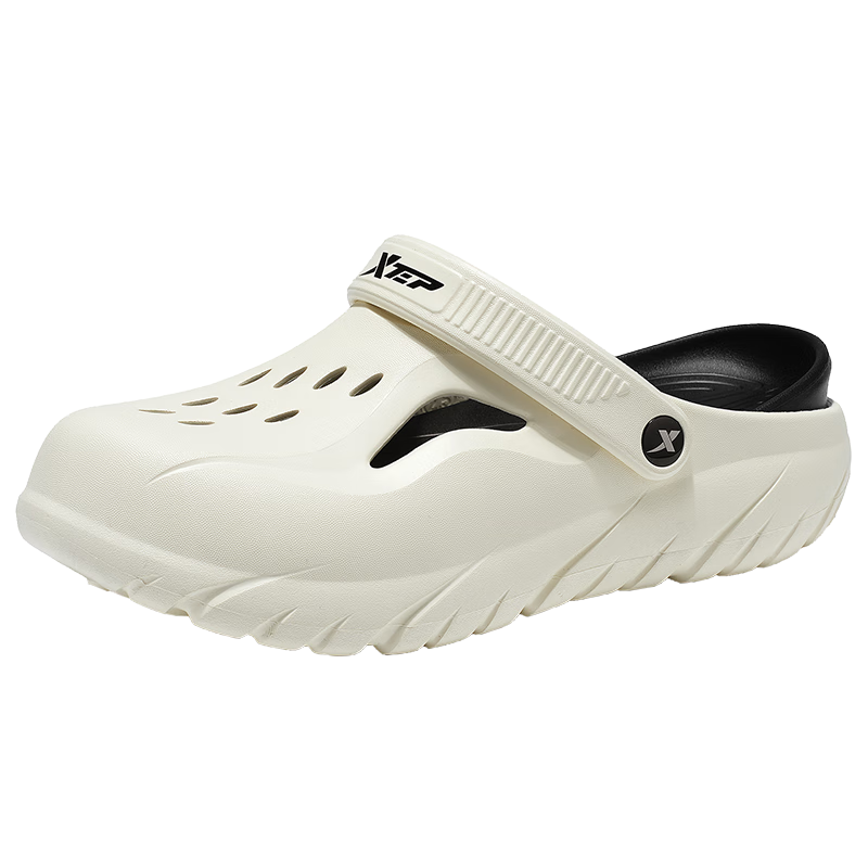 �ز���XTEP���˶���Ь��ʿ�⴩����ɳ̲Ь������׶���Ь�� A030 �׺� 42-43