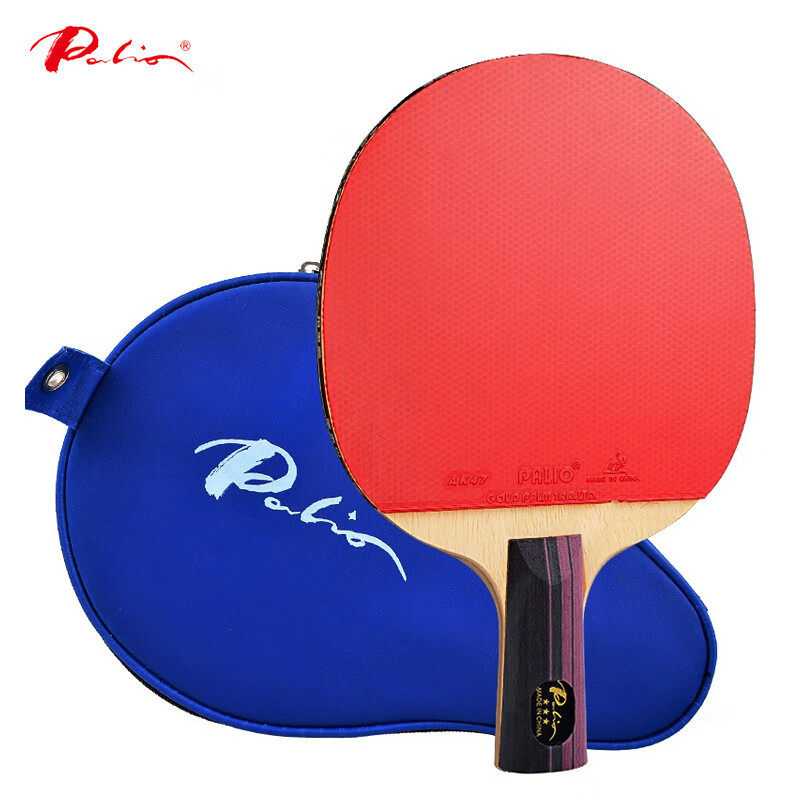 拍里奧（Palio）乒乓球拍三星成品拍業(yè)余訓(xùn)練初學(xué)者兒童拍單支  短柄 直拍