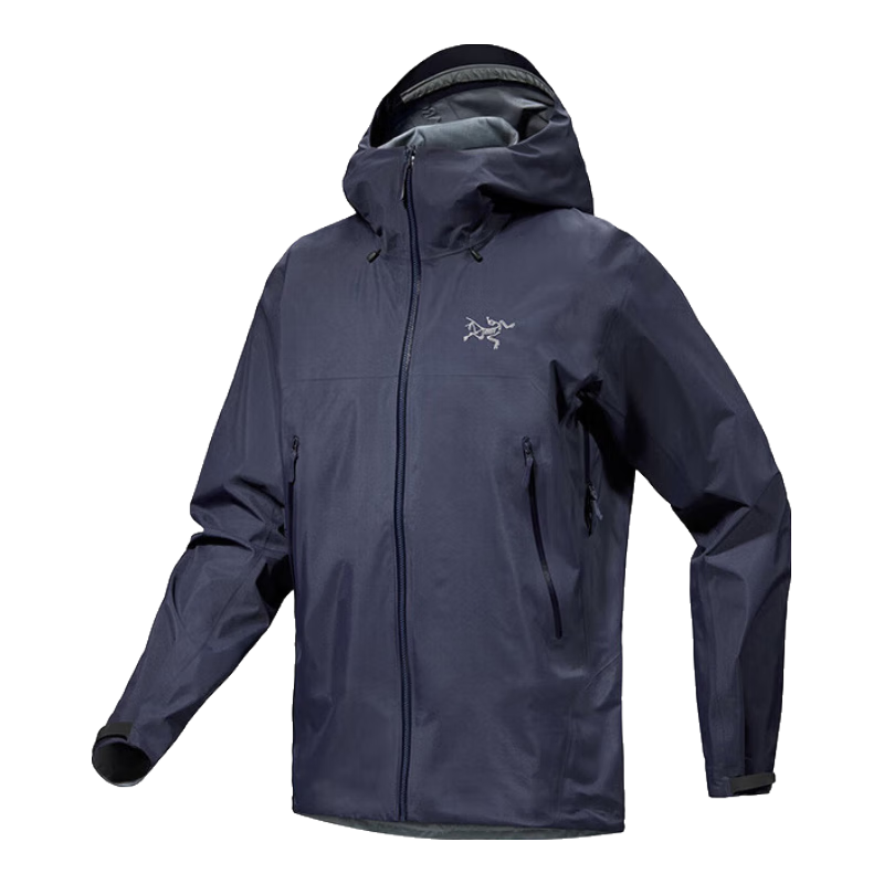 始祖鳥(niǎo)（ARC'TERYX）Beta LT GTX 男款硬殼沖鋒衣防水防風(fēng)外套 藍黑色 XL