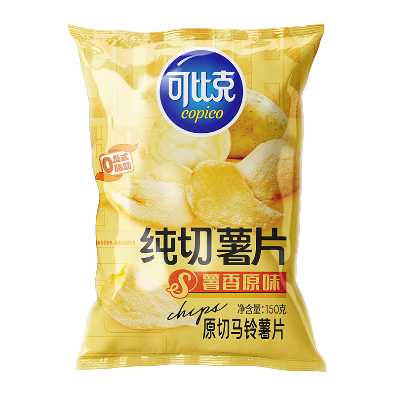 �ɱȿ˴�����Ƭ����ԭζ150g�칫������ʳƷ�򻯱���Ƭ���װ��ʳ