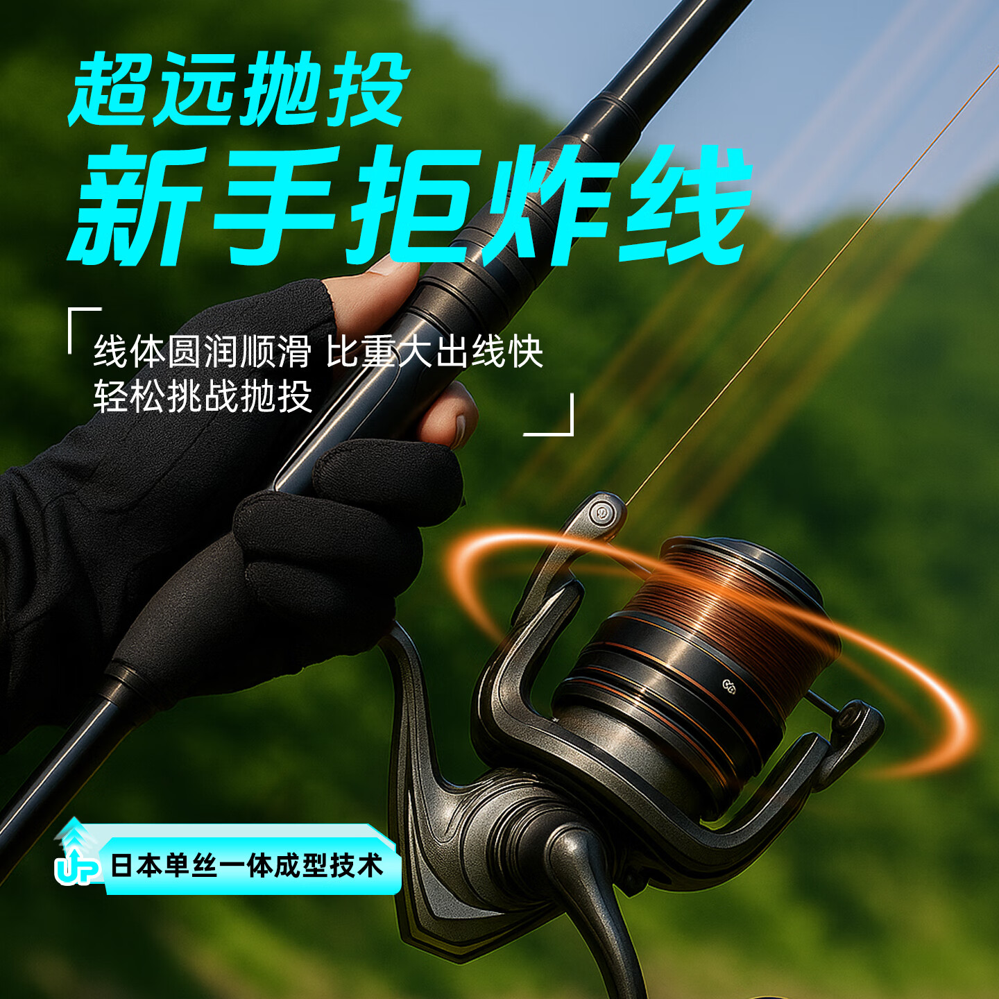 千渡速攻鱼线正品子线日本进口原丝尼龙线钓鱼线大物竿耐磨王钓鱼线 【速攻主线咖色】型号可自选 2.0号