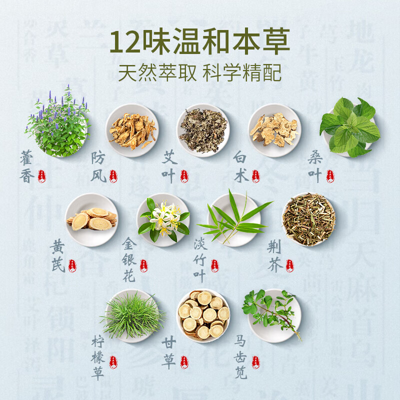 仁和三伏泡澡包艾草泡浴夏季三伏天儿童泡澡包婴儿泡浴泡脚包泡澡原液 儿童泡浴包 1盒装