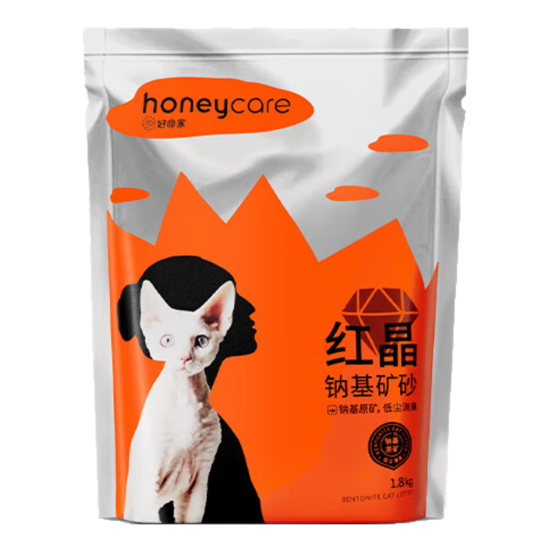 HONEYCARE�����Һ쾧�ƻ���ɰ������èɰ���ɳ����1.8kg �쾧�ƻ�èɰ1.8kg����