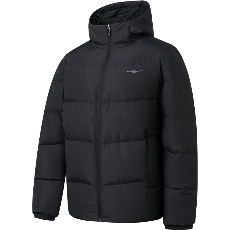 鸿星尔克羽绒服男冬季高寒新品保暖宽松厚款外套连帽三防科技通勤休闲上衣