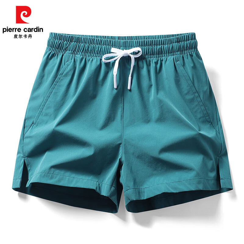 皮尔卡丹 短裤夏季薄款三分男士运动修身大码休闲沙滩裤 尺码偏小建议拍大一码