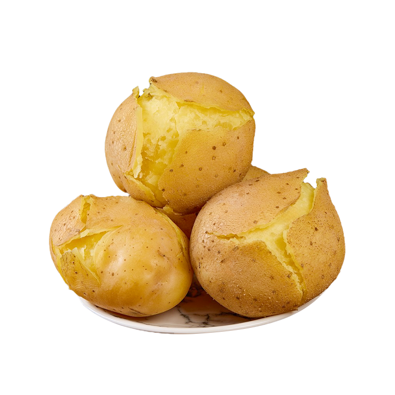 京鲜生 甘肃定西土豆 5斤 单果200g+ 沙面黄心土豆马铃薯洋芋 源头直发