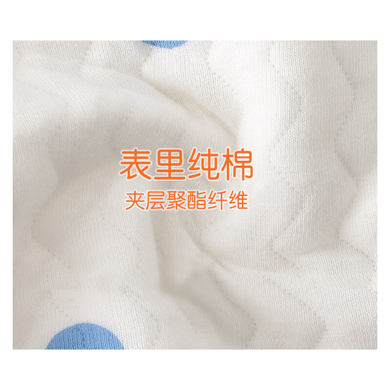 安贝九彩鸟新生婴幼儿秋冬保暖分体套装男女宝宝偏襟和尚服三层夹棉无骨高腰 绿色【保暖套装】 73 cm 【6-9个月】