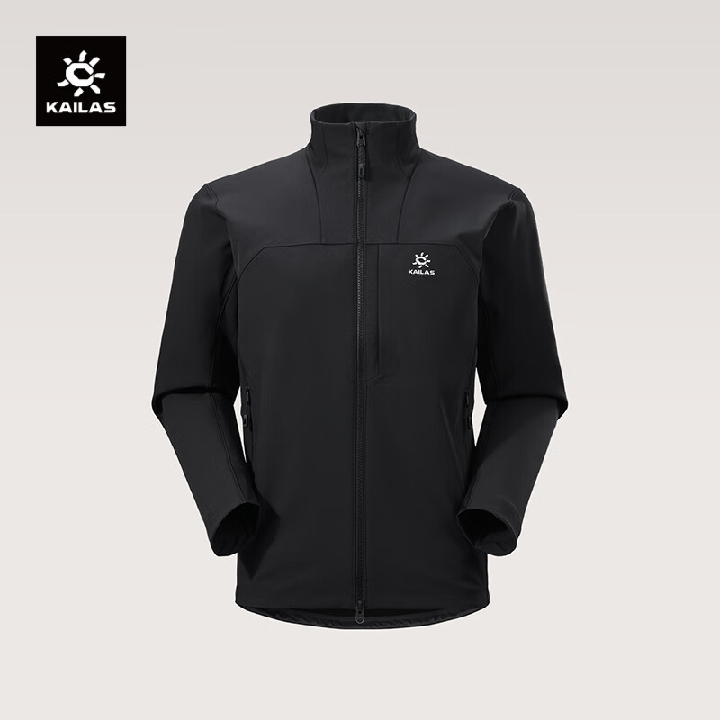 KAILAS凯乐石M8 IC立领保暖软壳外套男耐磨弹力户外徒步防风冬季外套