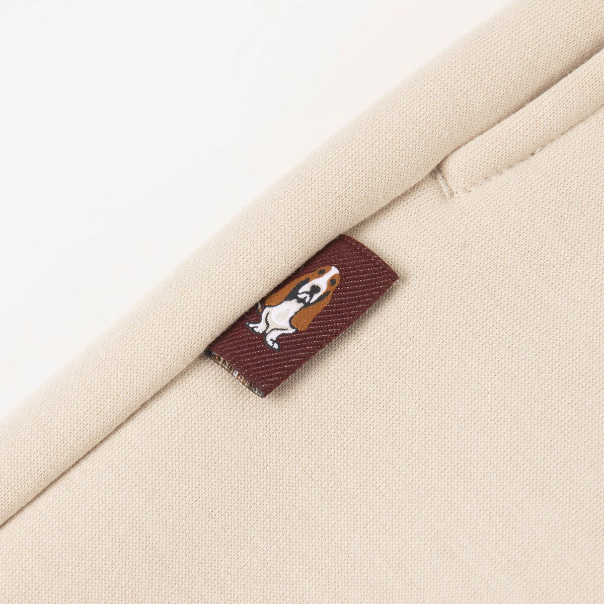 暇步士（Hush Puppies）童装儿童裤子2025冬季新款可爱舒适百搭针织净色一体绒长裤 浅沙灰 160 cm