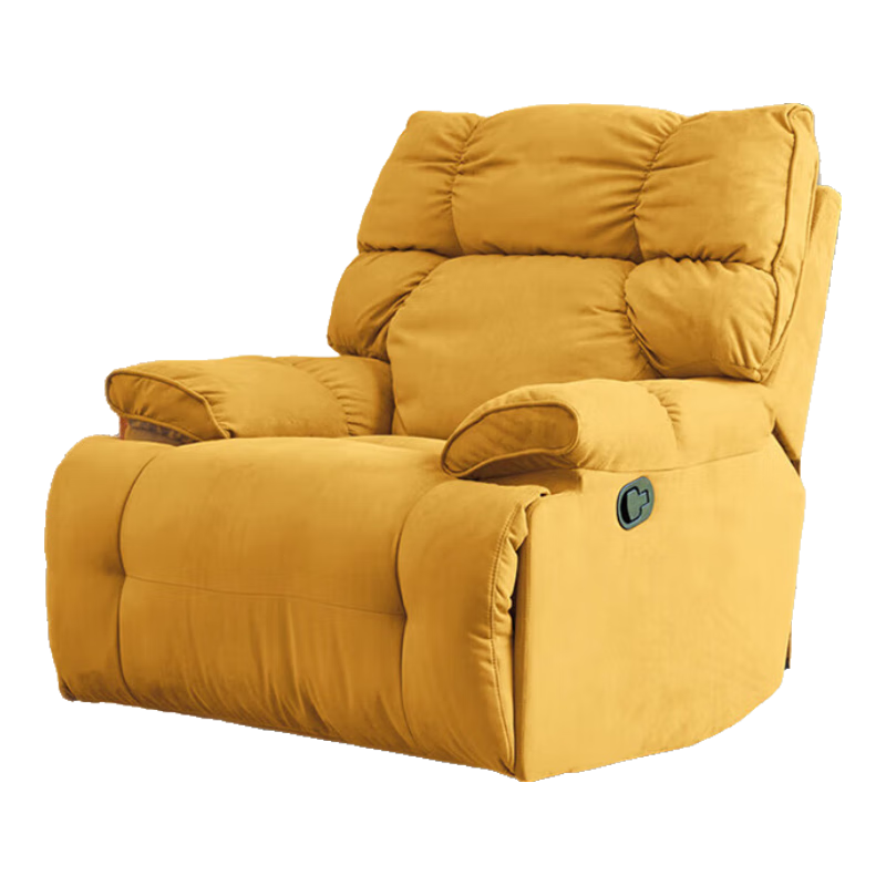 牧席云朵懶人沙發(fā)可睡覺(jué)可躺臥太空椅智能零重力功能按摩電動(dòng)單人沙發(fā) 4-黃色【親膚透氣磨砂絨】 熱銷(xiāo)[電動(dòng)標(biāo)配]-躺+搖+旋轉(zhuǎn)270°