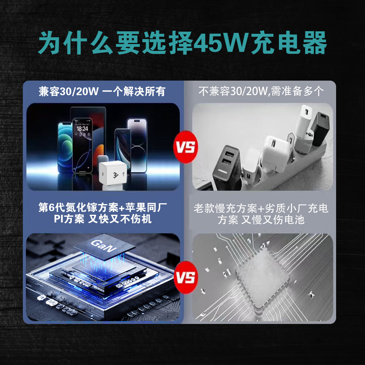 武影子22.5W30W45W充电器散热器专用充电器【USB接口】【Type-c】 30W氮化镓充电头