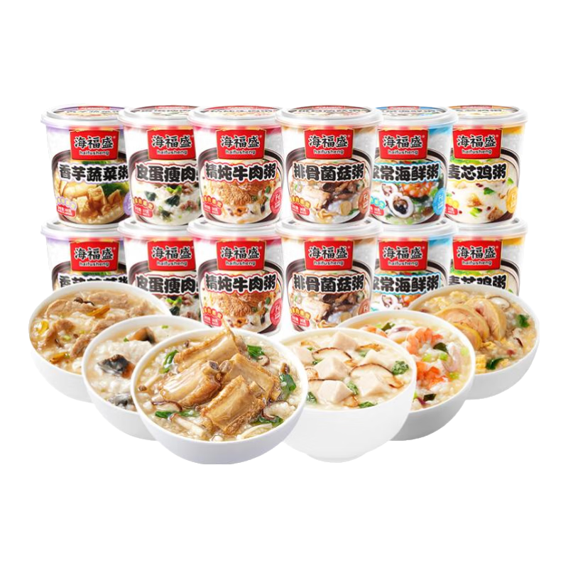 ����ʢ����ʳƷ��ʳ�����༴ʳ�������ѧ�����ͳ���������Ƥ�������� 6��ζ12��448g 60.9Ԫ