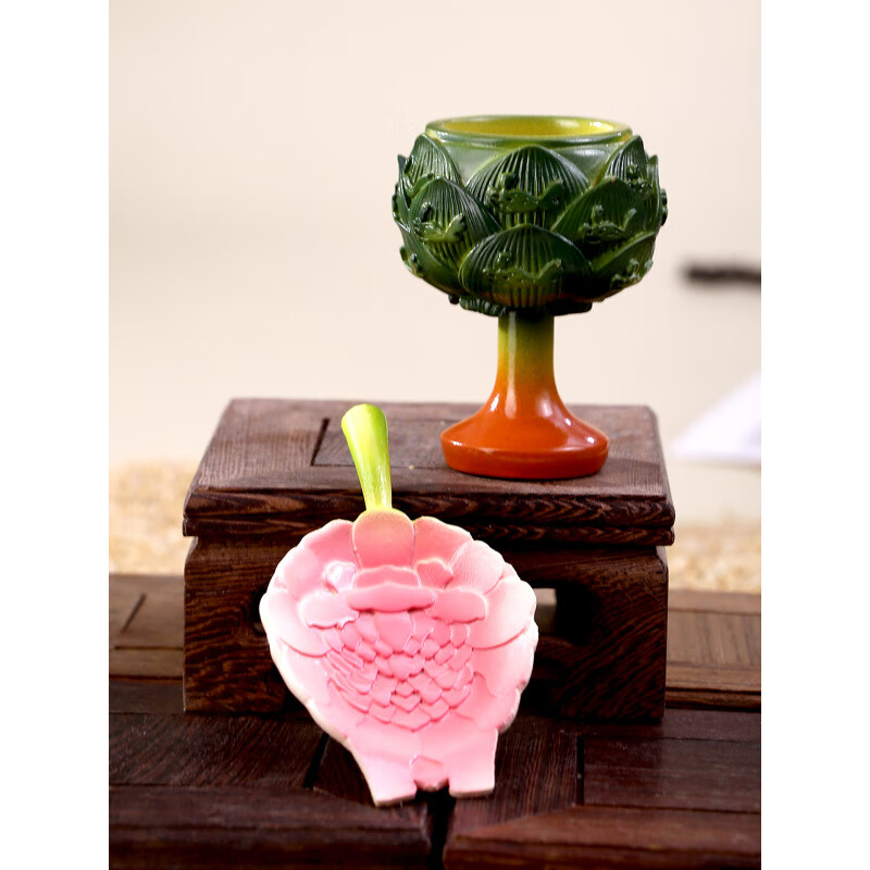 鸳鸯莲花图案金碗冰箱磁石西安文创纪念品陕西历史博物馆收藏纪念 2023金饭碗(陕西历史博物馆.藏)2