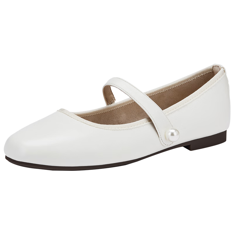 �ȷ�����������ЬŮЬ2025�괺���¿�ٴɫһ�ִ�ǳ�ڵ�Ь��ȹ�� 03��ɫ 38