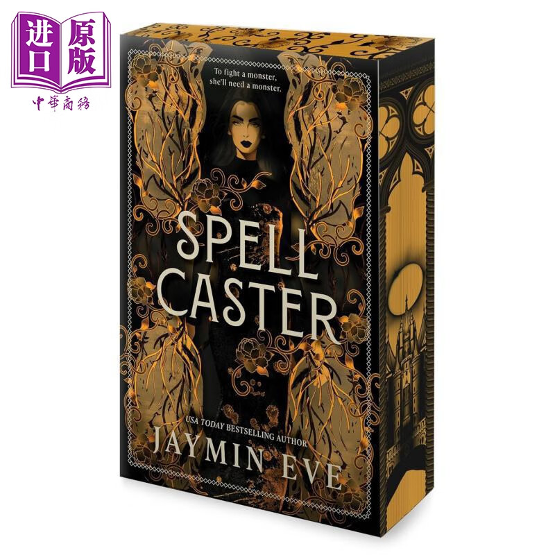 预售 施法者 豪华印刷版 Spellcaster 英文原版 Jaymin Eve 奇幻小说 浪漫爱情故事