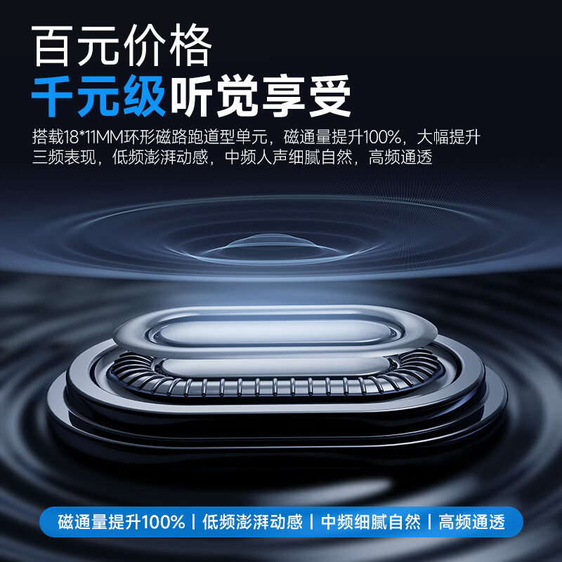 BarbetSound S10 运动跑步蓝牙耳机挂耳式 真无线开放式骨传导概念不入耳超长续航适用于安卓苹果iPad华为平板 【超长续航丨跑道形喇叭】米白色
