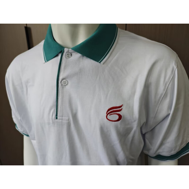 云蔷广州市第六中学校服 夏季短袖短裤透气运动服套装秋裤 短袖 155