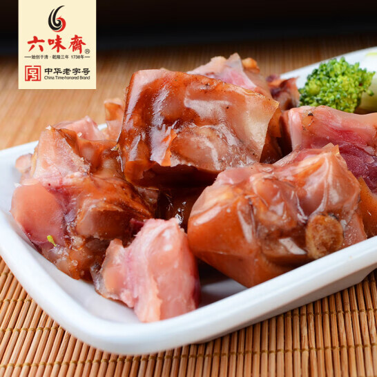 六味齋醬豬蹄熟食鹵味熟食肉類(lèi)豬腳山西特產(chǎn)豬手即食零食小吃鹵肉 醬豬蹄175克*2袋 其它