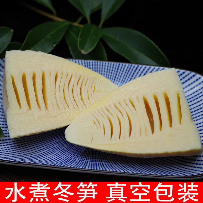 贛云新鮮水煮冬筍玉蘭片竹筍批發(fā)嫩筍尖野生冬筍江西特產(chǎn)火鍋串串冬筍 野生冬筍500g*5袋