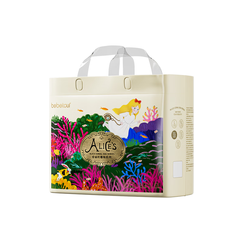 bebetour����˿ɺ��ϵ���Ƹб�͸Ӥ��������XXL��32Ƭ(15kg����)