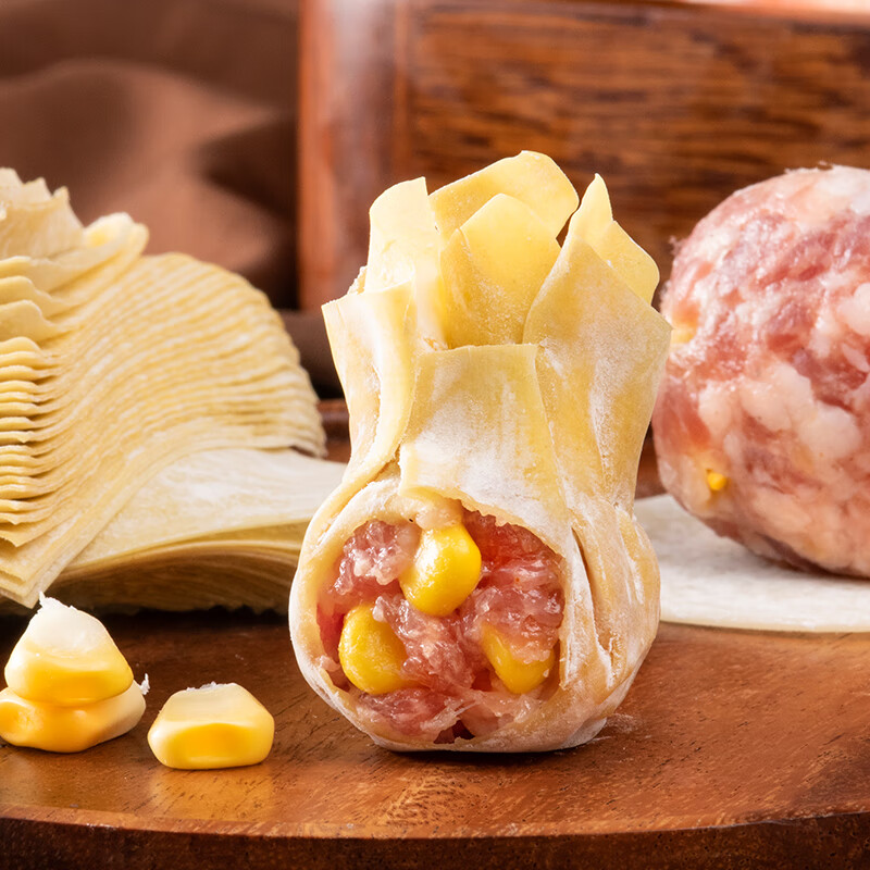 袁记味享袁记云饺 鲜肉云吞/玉米鲜肉云吞/玉米饺/冬菇马蹄鸡肉水饺馄饨 【经典云吞5盒】玉米鲜肉云吞*3盒+鲜肉大云吞250g*2盒