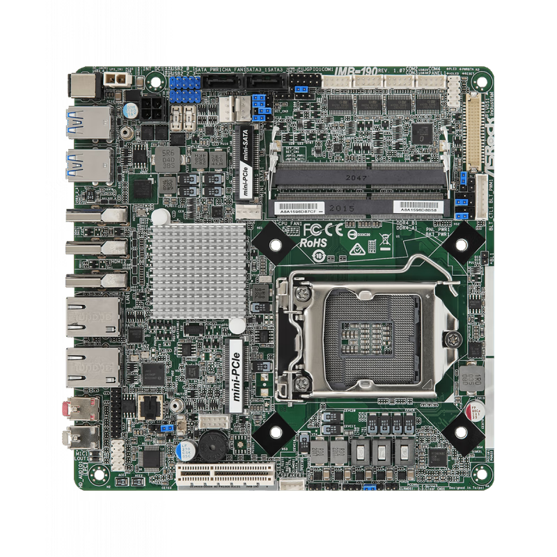 華擎（ASRock）工業(yè)主板Intel  7th/6th Q170 東擎 190