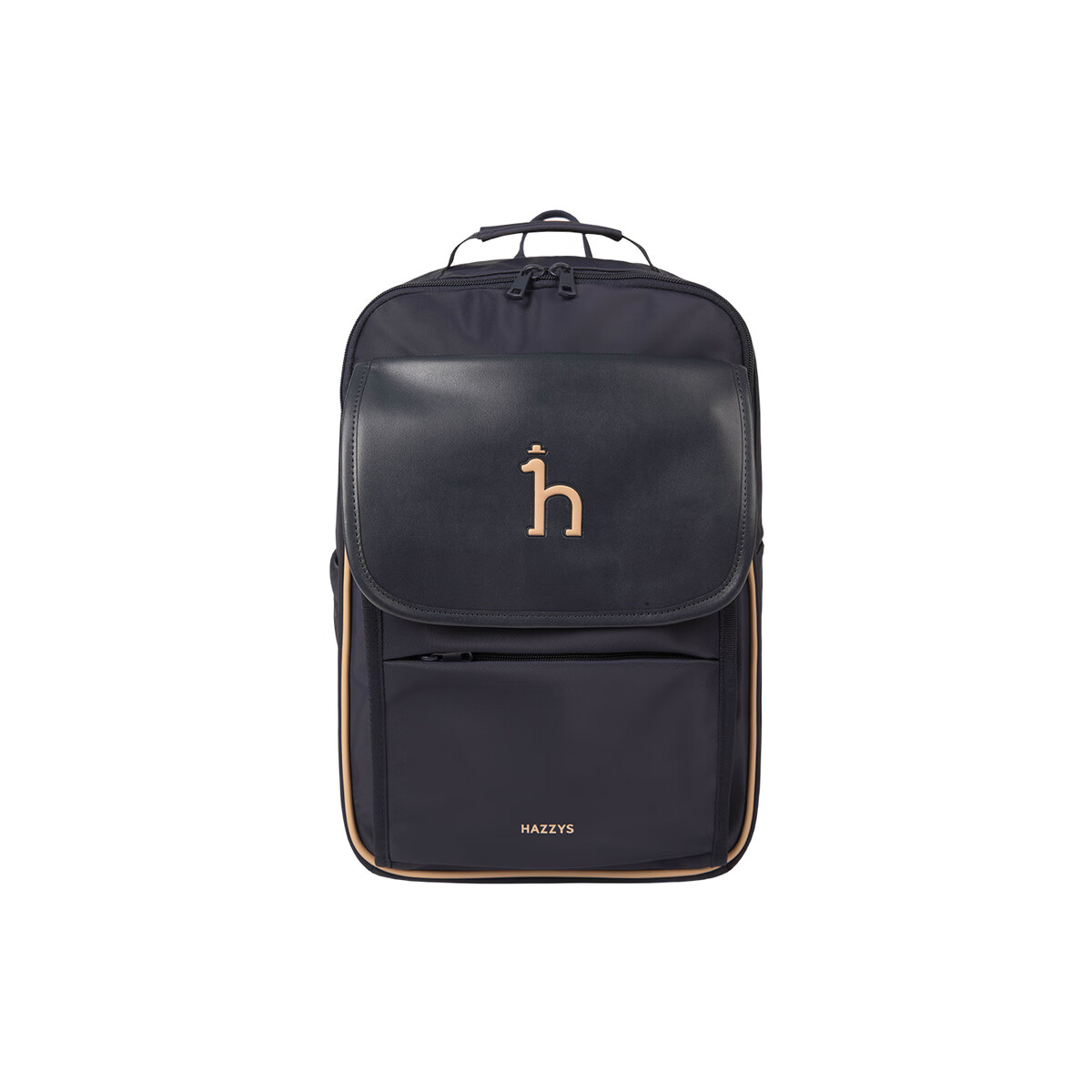 哈吉斯（HAZZYS）品牌童装男女童书包年新款背包减负学生双肩包 藏蓝 均码