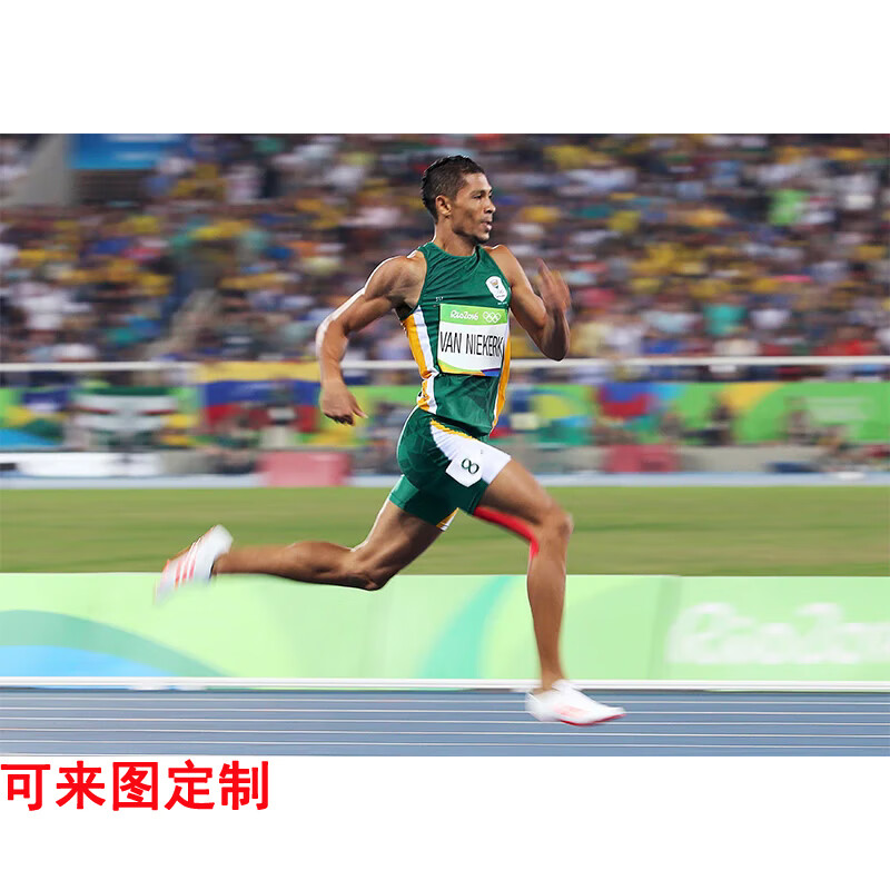 袖然范尼凯克海报田径墙贴画明星大尺寸房间自粘卧室墙上贴纸可定制