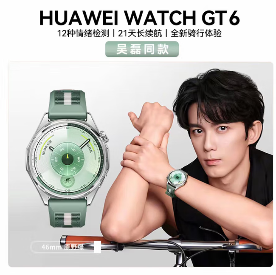HUAWEI/��Ϊ WATCH GT 6 46mm �����ֱ� ԭҰ�� 2977.9Ԫ