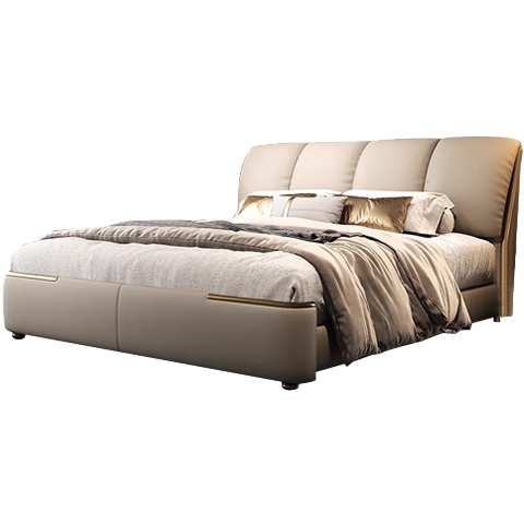 ���ڲ�������������������Ƥ����ʽ����2��2.2���������߶˴�������鴲���Դ� ����ͷ��ţƤ����ԭ��ר���� 1.8*2�׿�ܴ����ȹ̲�ҡ�Ρ� 3968Ԫ