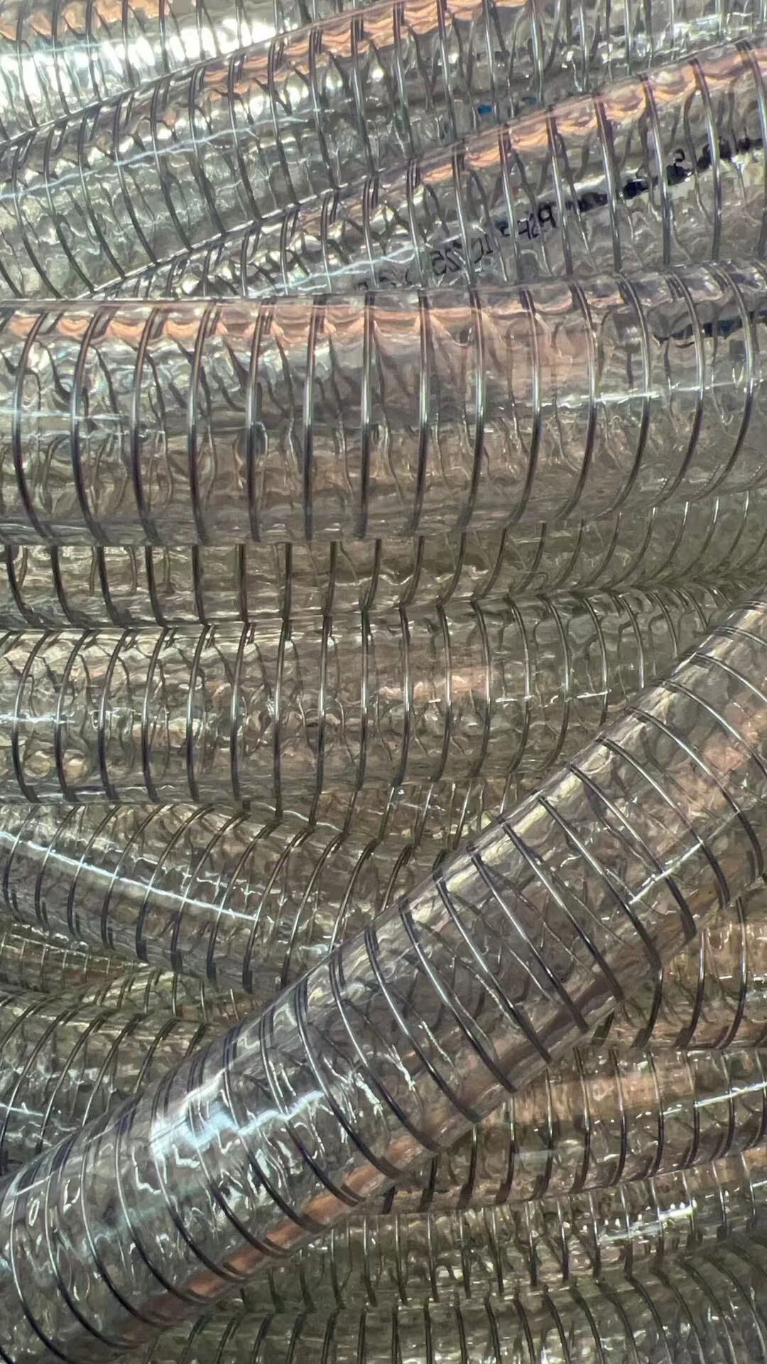 时代牌塑料钢丝软管钢丝管时代透明钢丝胶管 pvc水管增强软管848 内径