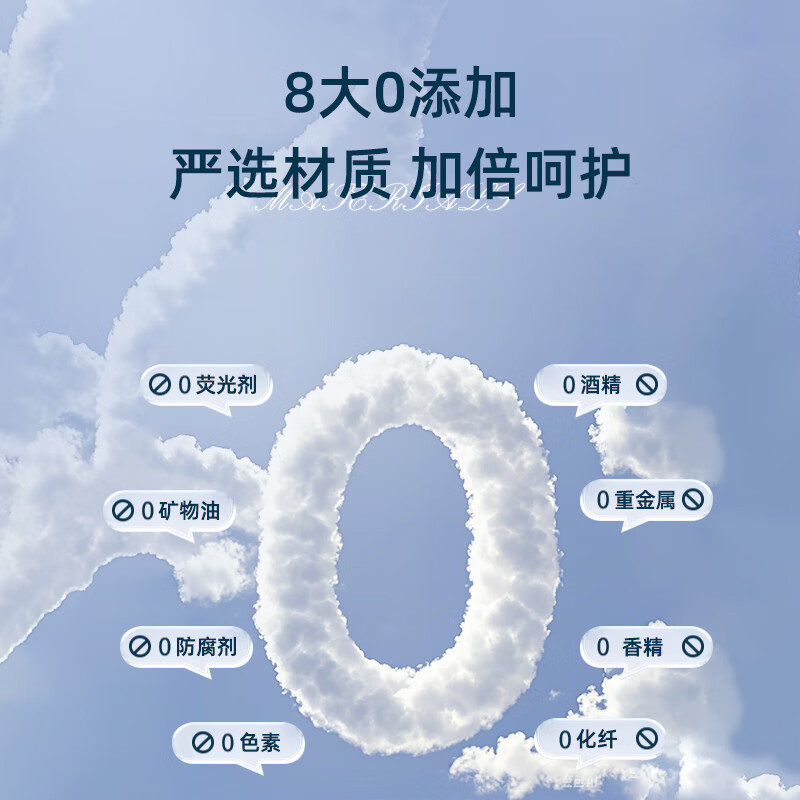 玫瑰熊 ROSE BEAR洗脸巾一次性抽取式擦脸巾母婴可用柔巾加大加厚洁面洗面巾纸 孕婴可用-10包共500抽【15*20CM】