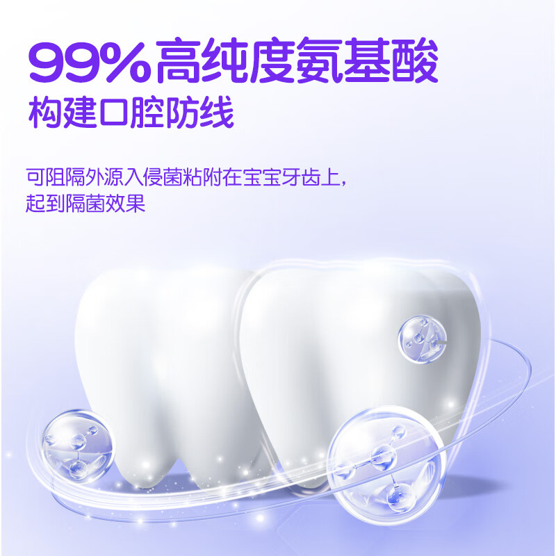 舒客宝贝儿童牙膏抗糖不辣口3-6-12岁防蛀含氟克服龋齿换牙期郭晶晶推荐 抗糖防蛀60g*2+护齿刷*2