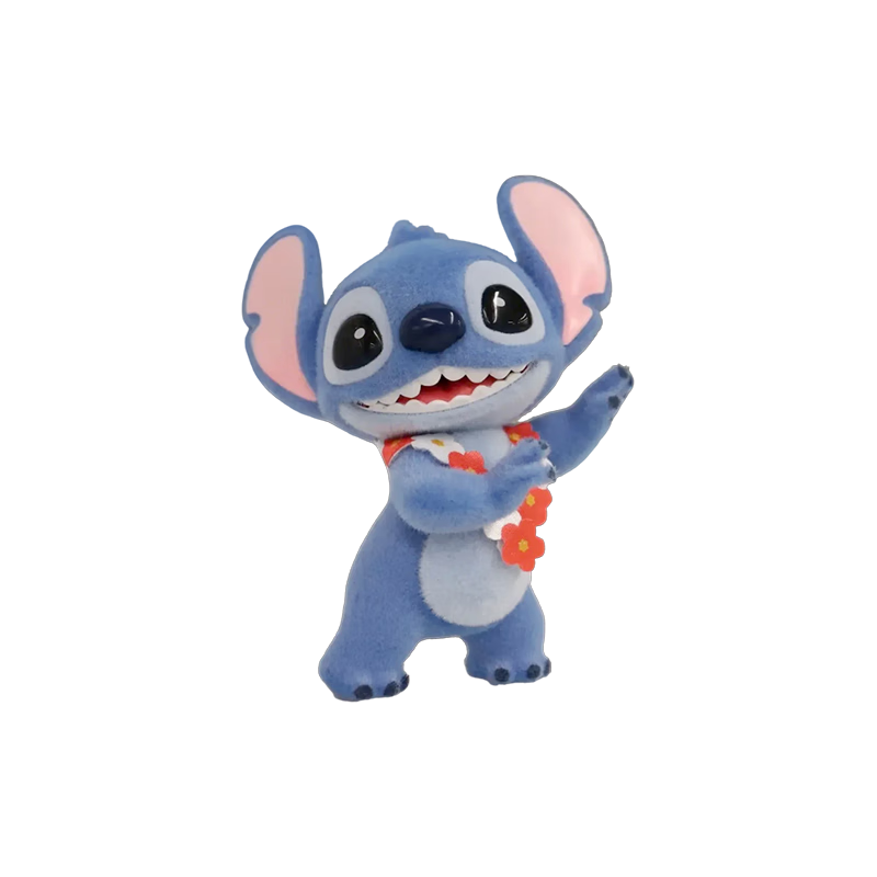 TOP TOY迪士尼Hello史迪奇系列手办史迪仔盲盒植绒摆件女生新年礼物 单盒