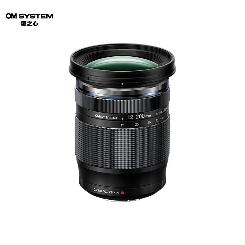 奥之心（OM SYSTEM）M.ZUIKO DIGITAL ED 12-200mm F3.5-6.3远摄变焦镜头 奥林巴斯微单镜头 一镜走天下