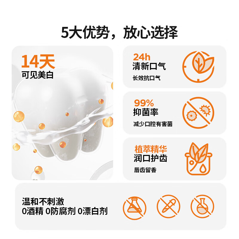 奈斯帝nicedae人参漱口水护龈防蛀草本抑菌长效清新持久留香净白 人参薄荷清新漱口水380ml*1瓶 1