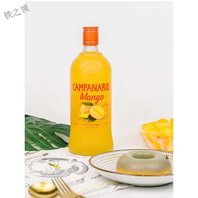卡裴娜智利卡裴娜芒果味利口酒微醺果酒700ml預調(diào)雞尾酒低度力嬌酒果酒