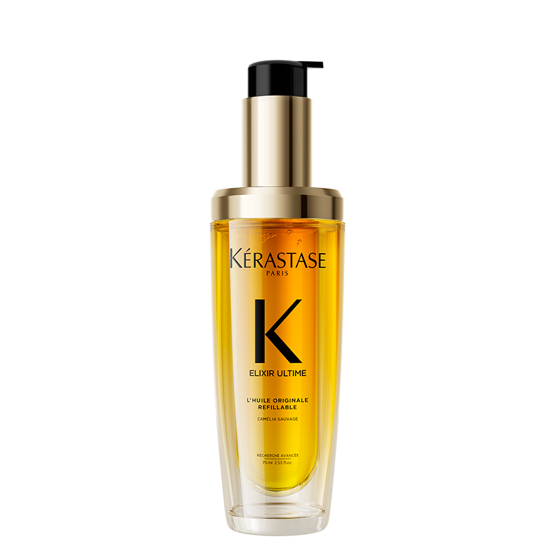 卡诗山茶花护发精油75ml修护保湿滋养防毛躁柔顺礼盒生日礼物