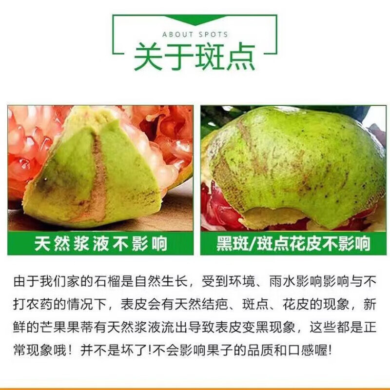 琪江果正宗突尼斯软子石榴 新鲜应季水果中秋节日礼盒整箱 突尼斯软籽石榴4.5-5斤单果200g+
