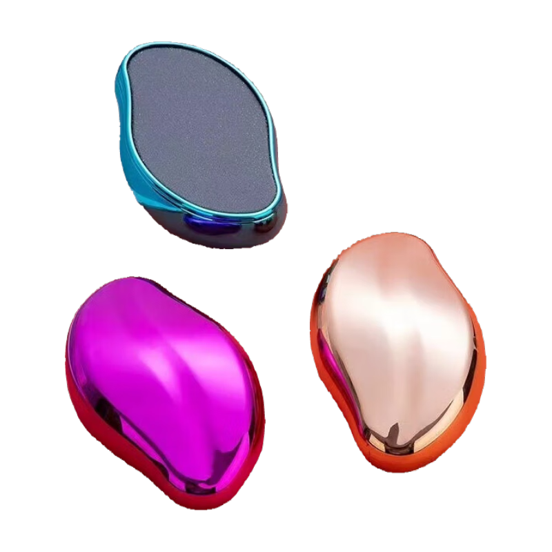 Jepoo新款去死皮磨脚石搓脚修脚足浴按摩磨脚器去除角质老茧脚板锉 一个装颜色随机