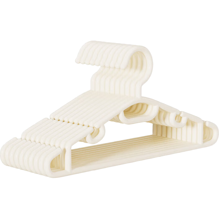 【新人礼遇专享】衣架不鼓包加厚衣服加粗装网红耐用防滑学生宿舍护肩凹槽衣服架子 凹槽衣架【5个】